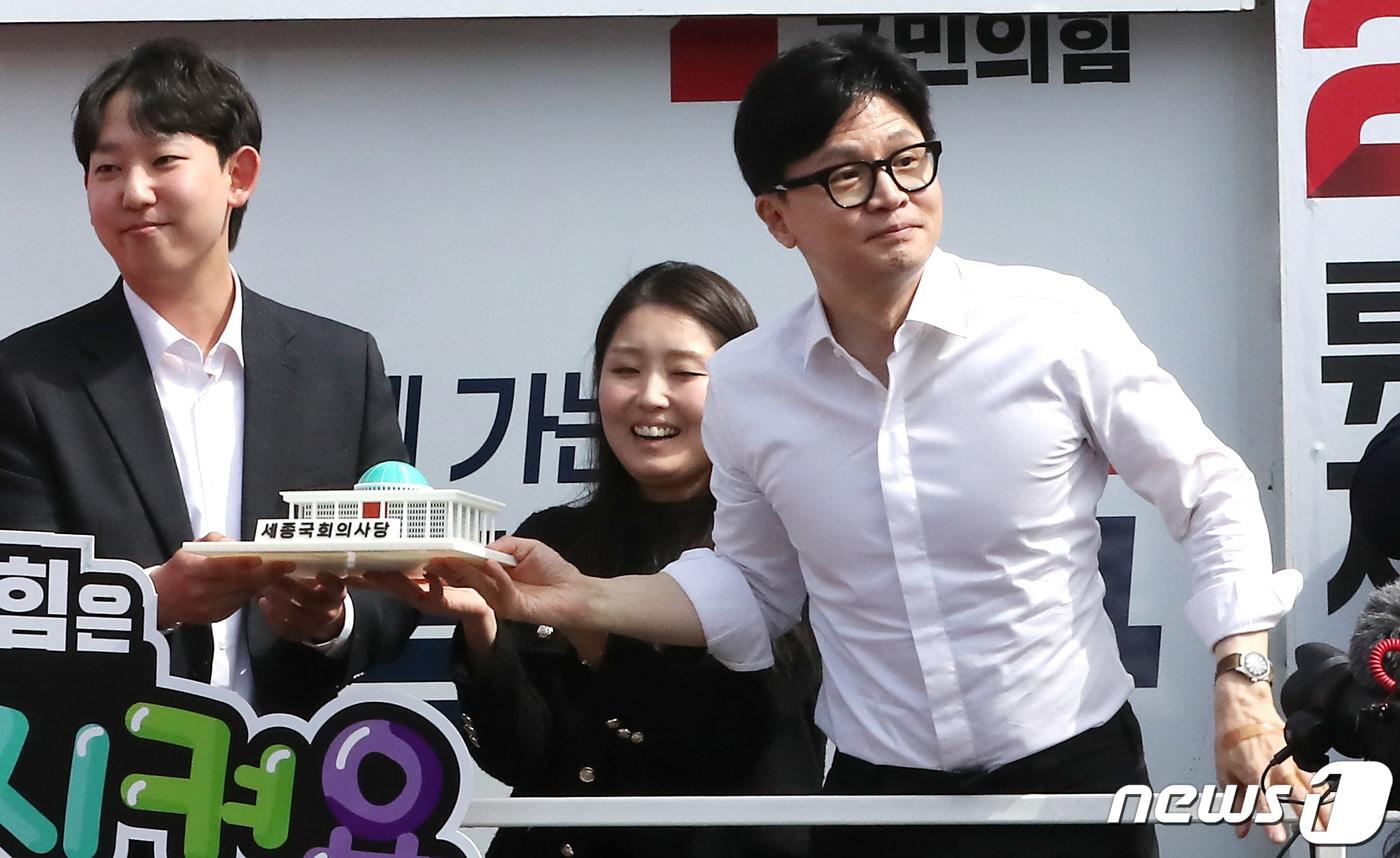 본문 이미지 - 한동훈 국민의힘 총괄선거대책위원장 2024.4.2/뉴스1 ⓒ News1 김기남 기자