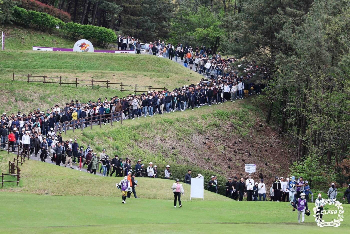 코로나 정국 속 &#39;골프 붐&#39;을 누렸던 KLPGA투어. &#40;KLPGT 제공&#41;