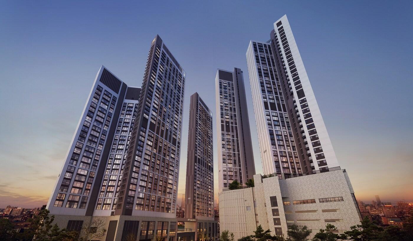 대구 힐스테이트 황금역리저브 투시도.(현대건설 제공)