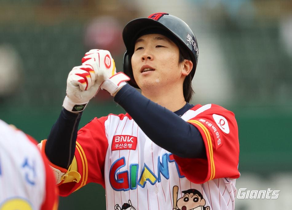 본문 이미지 - SSG 랜더스 최정의 동생인 롯데 자이언츠 최항. (롯데 자이언츠 제공)