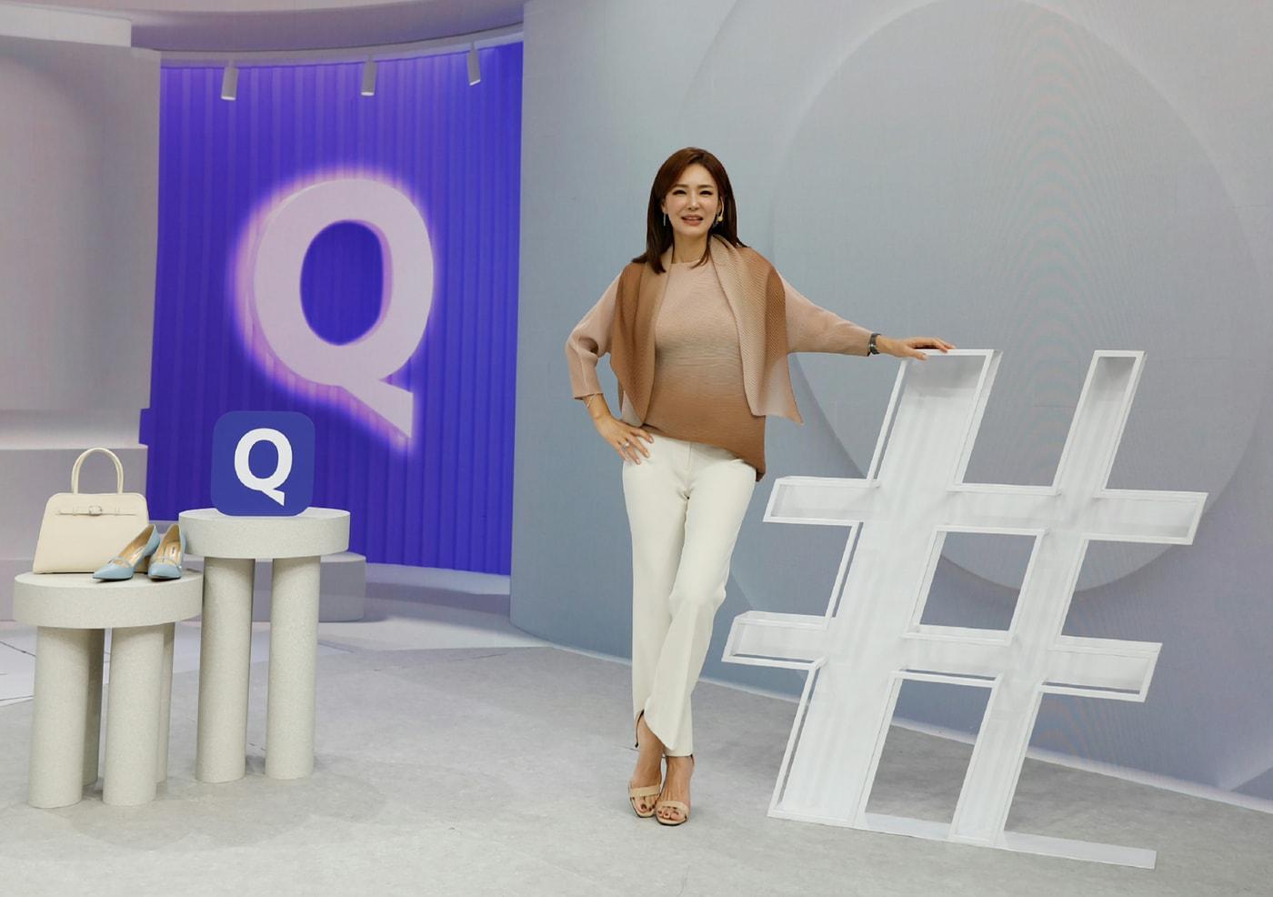 KT알파 쇼핑 수정샵 '플리츠31' 단독 론칭 방송 현장.(KT알파 제공)