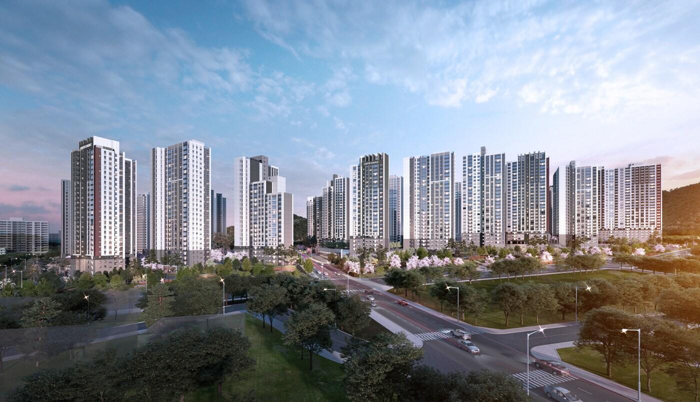  계양 롯데캐슬 파크시티 투시도. /롯데건설 제공