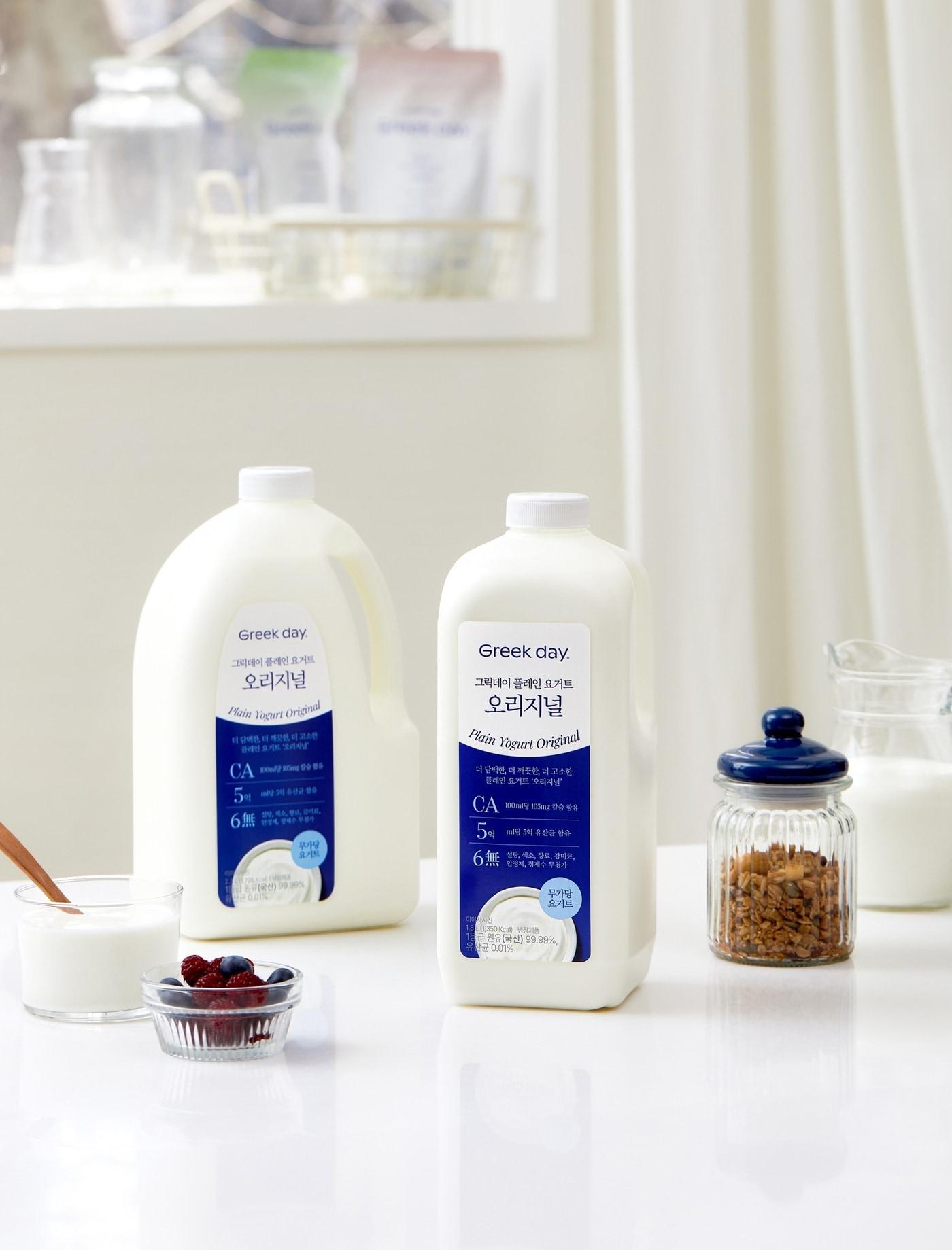 본문 이미지 - 그릭데이 '플레인 요거트 오리지널'.(그릭데이 제공)