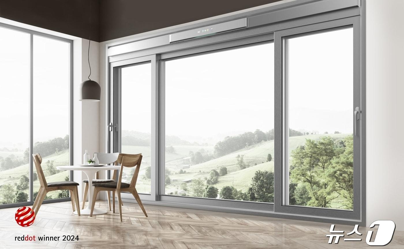 본문 이미지 - 현대L&C 자동환기창 스마트 에어 시스템 (현대L&C 제공) ⓒ News1 김민석 기자