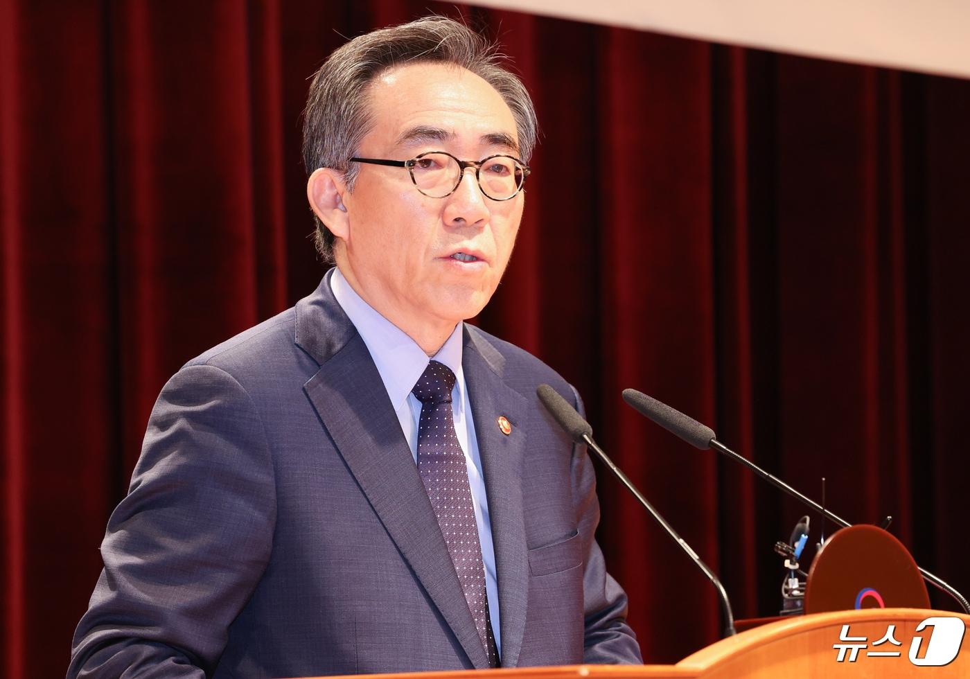 본문 이미지 - 조태열 외교부 장관./뉴스1 ⓒ News1 허경 기자