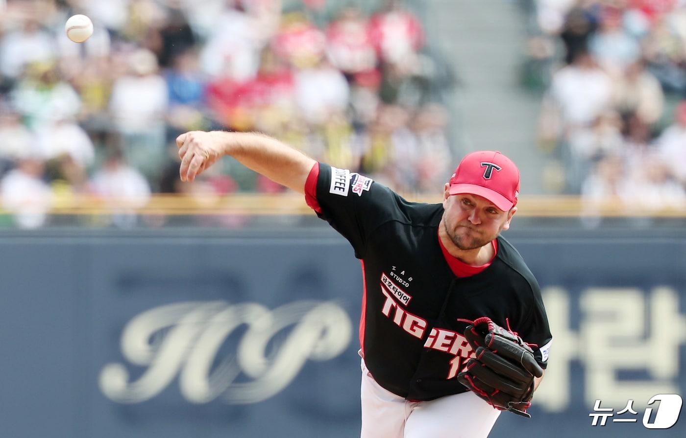 KIA 타이거즈에서 뛰었던 윌 크로우. /뉴스1 DB ⓒ News1 김성진 기자