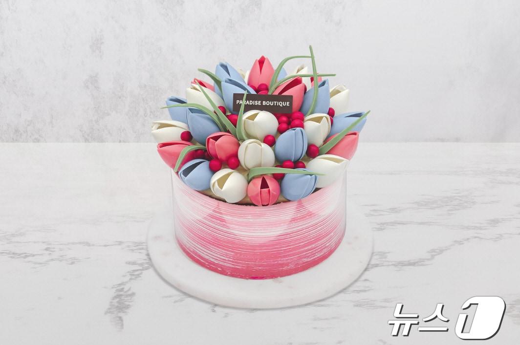 본문 이미지 - 러브 블라썸 케이크(파라다이스 호텔앤리조트 제공)