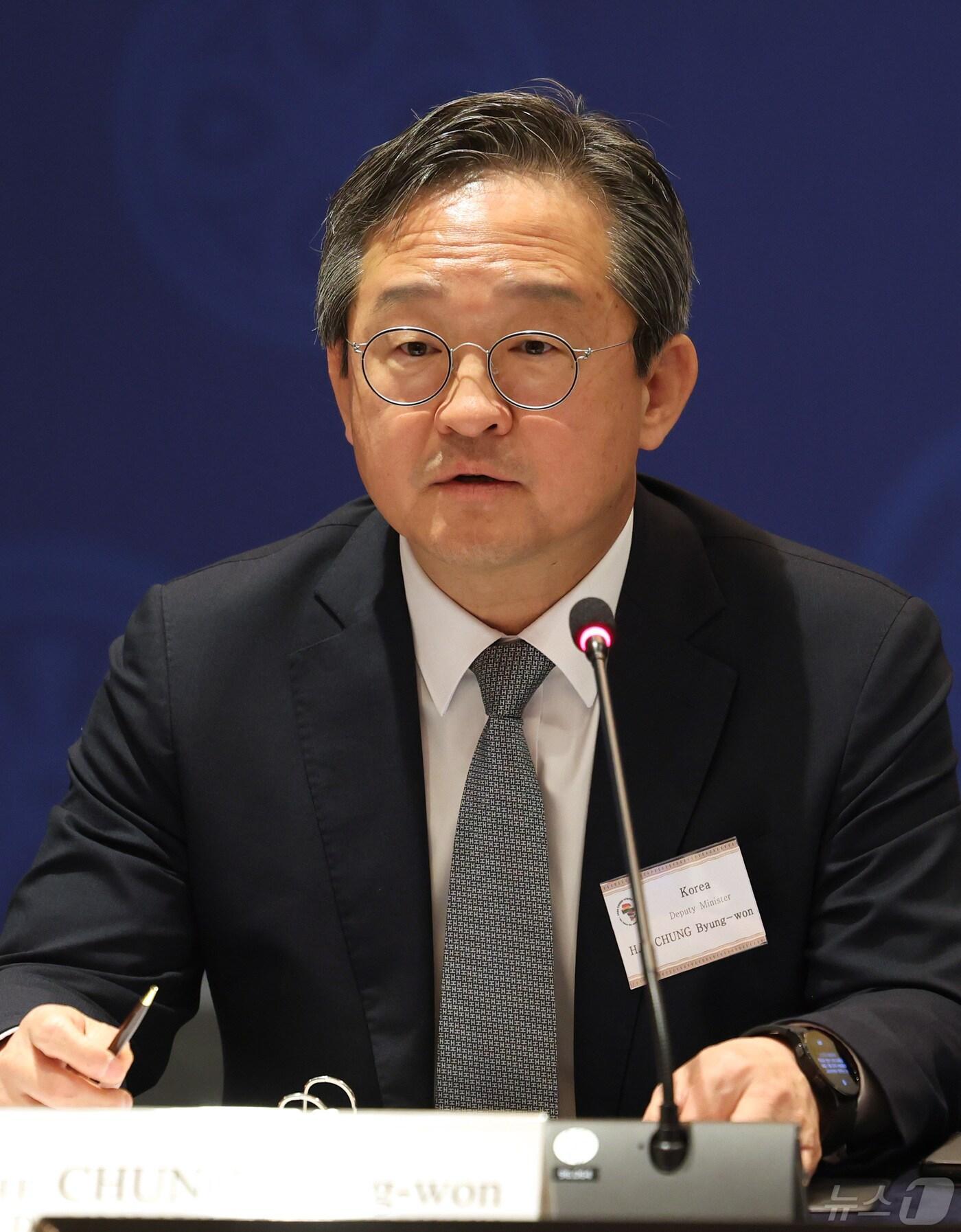본문 이미지 - 정병원 외교부 차관보. 2024.4.29/뉴스1 ⓒ News1 박지혜 기자