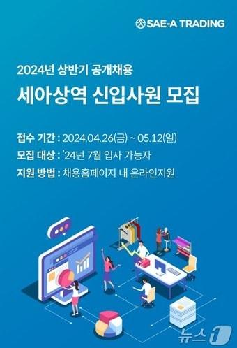본문 이미지 -  글로벌세아그룹 세아상역 공개채용(글로벌세아 제공)