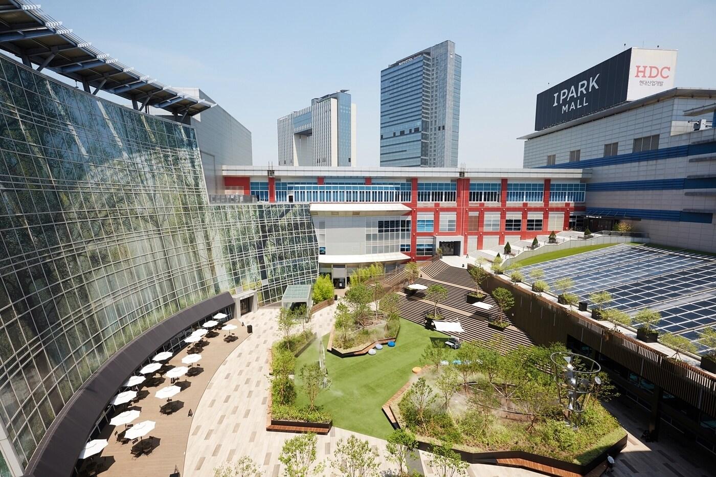 서울 용산 아이파크몰 더가든 전경(HDC아이파크몰 제공)