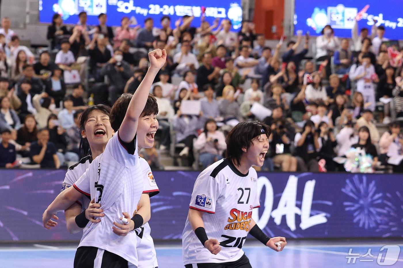 핸드볼 H리그 경기 모습 2024.4.29/뉴스1 ⓒ News1 신웅수 기자