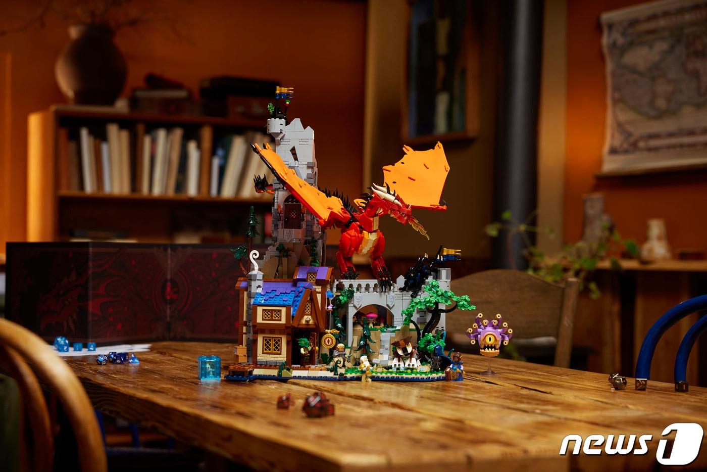 레고 아이디어 던전 앤 드래곤 레드 드래곤 이야기(레고코리아 제공) 2024.4.3/뉴스1 ⓒ News1 김민석 기자