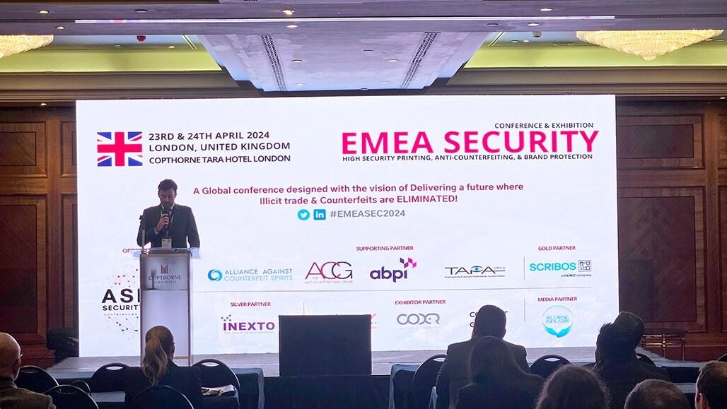 본문 이미지 - EMEA Security 전시회 현장. 사진=더코더 제공