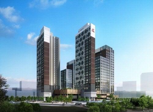 본문 이미지 - 사진은 힐스테이트 동탄역 멀티플라이어 투시도.