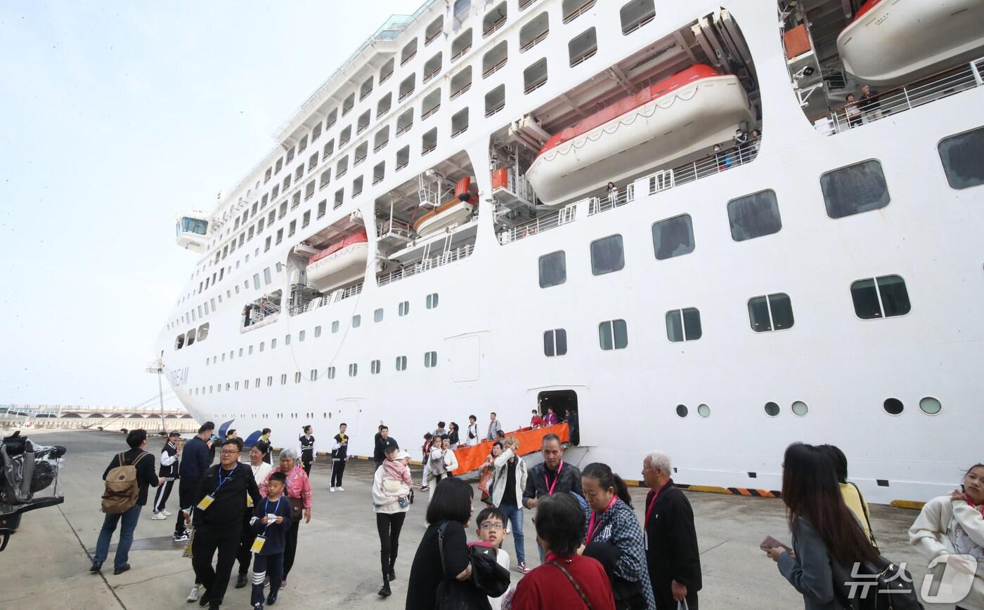 제주 찾은 단체관광객(사진은 기사 내용과 무관함) / 뉴스1 