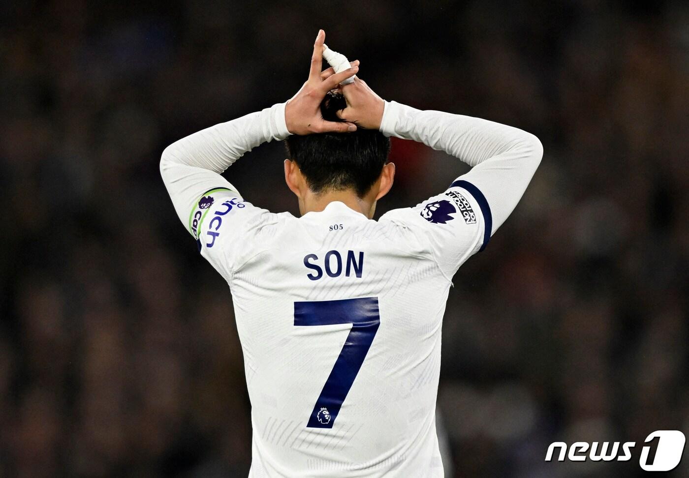 본문 이미지 - 토트넘에서 400번째 경기를 뛴 손흥민 ⓒ 로이터=뉴스1