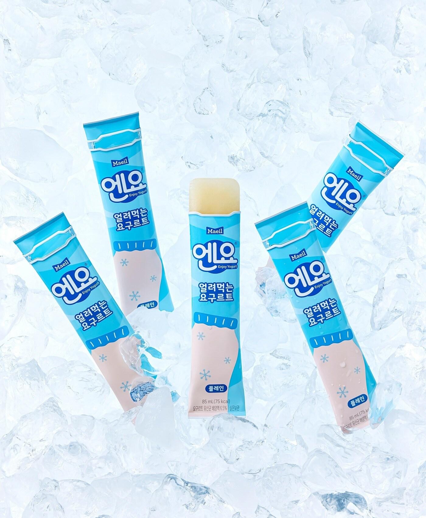 본문 이미지 - 매일유업의 '엔요 얼려먹는 요구르트'.(매일유업 제공)