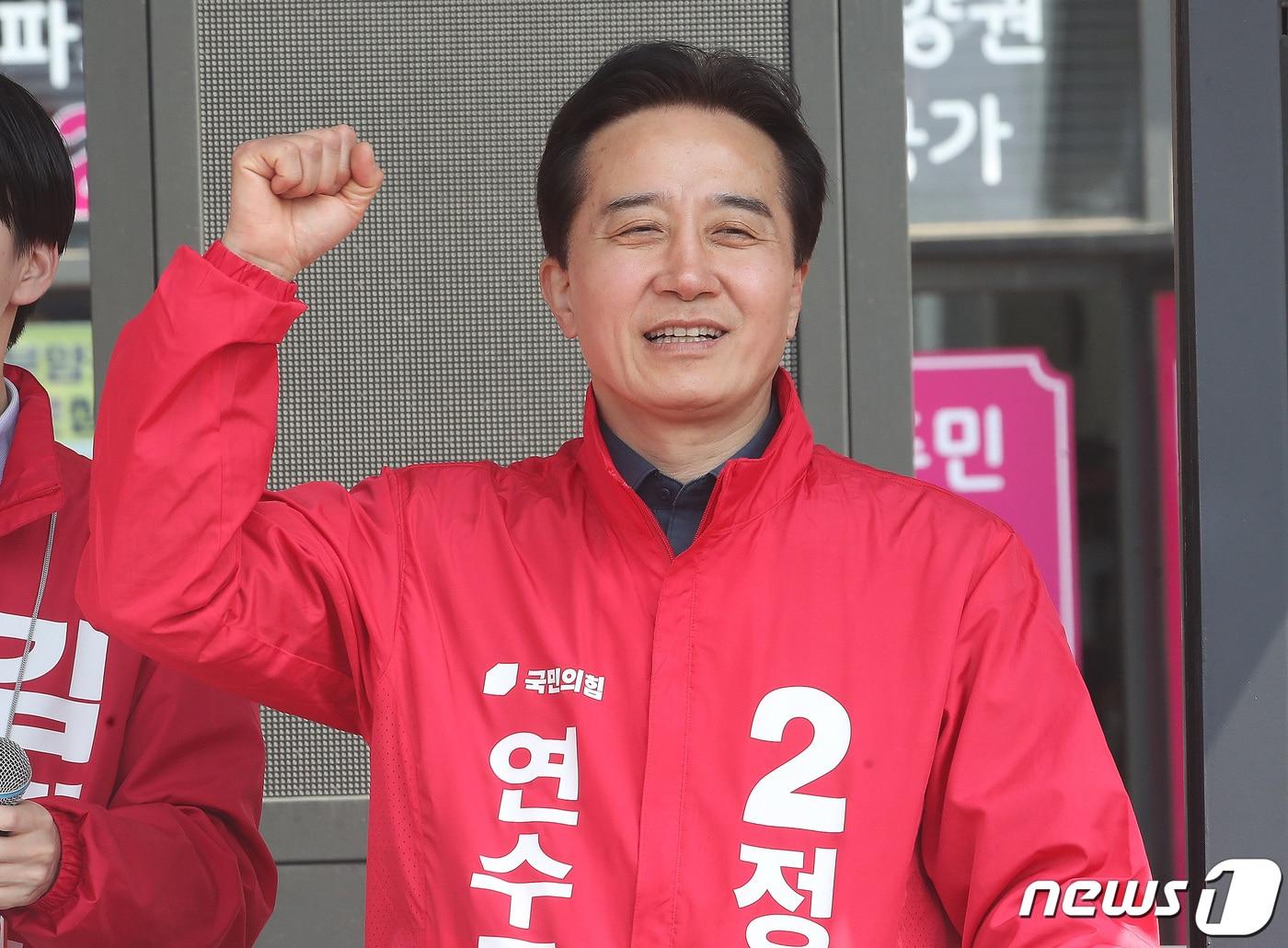 본문 이미지 - 정승연 전 국민의힘 연수갑 당협위원장ⓒ 뉴스1 임세영 기자