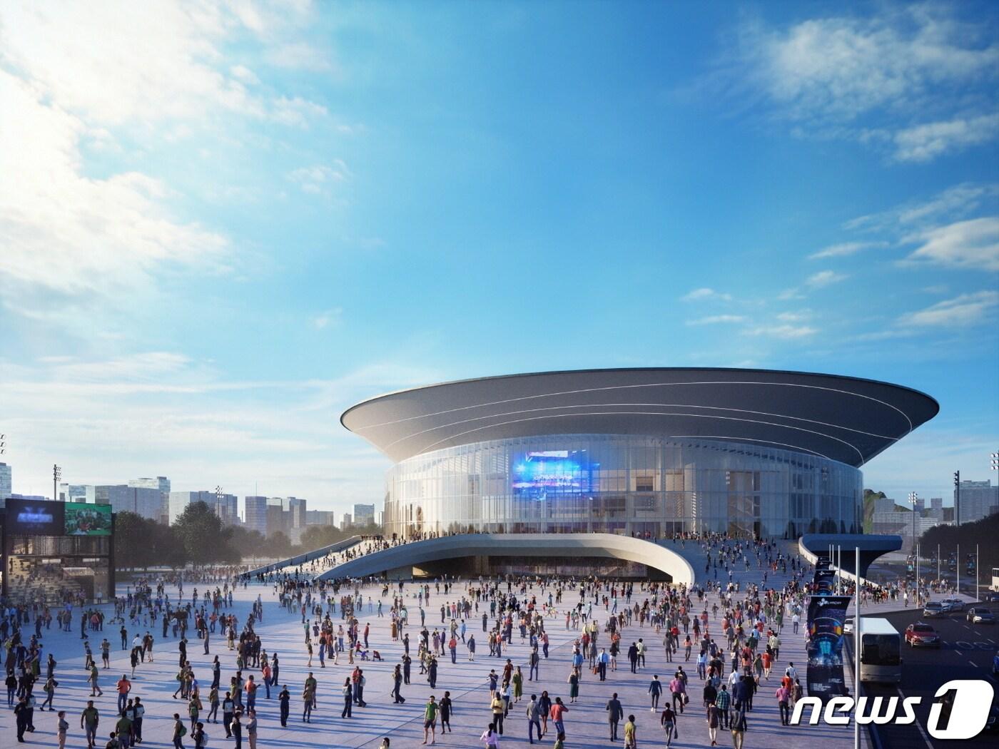 본문 이미지 - CJ라이브시티 투시도 (CJ라이브시티 제공)