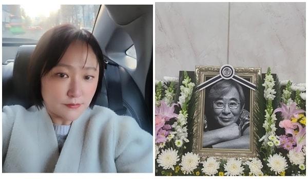 본문 이미지 - 배우 김현숙(왼)과 故 송민형 / 김현숙 인스타그램 이미지