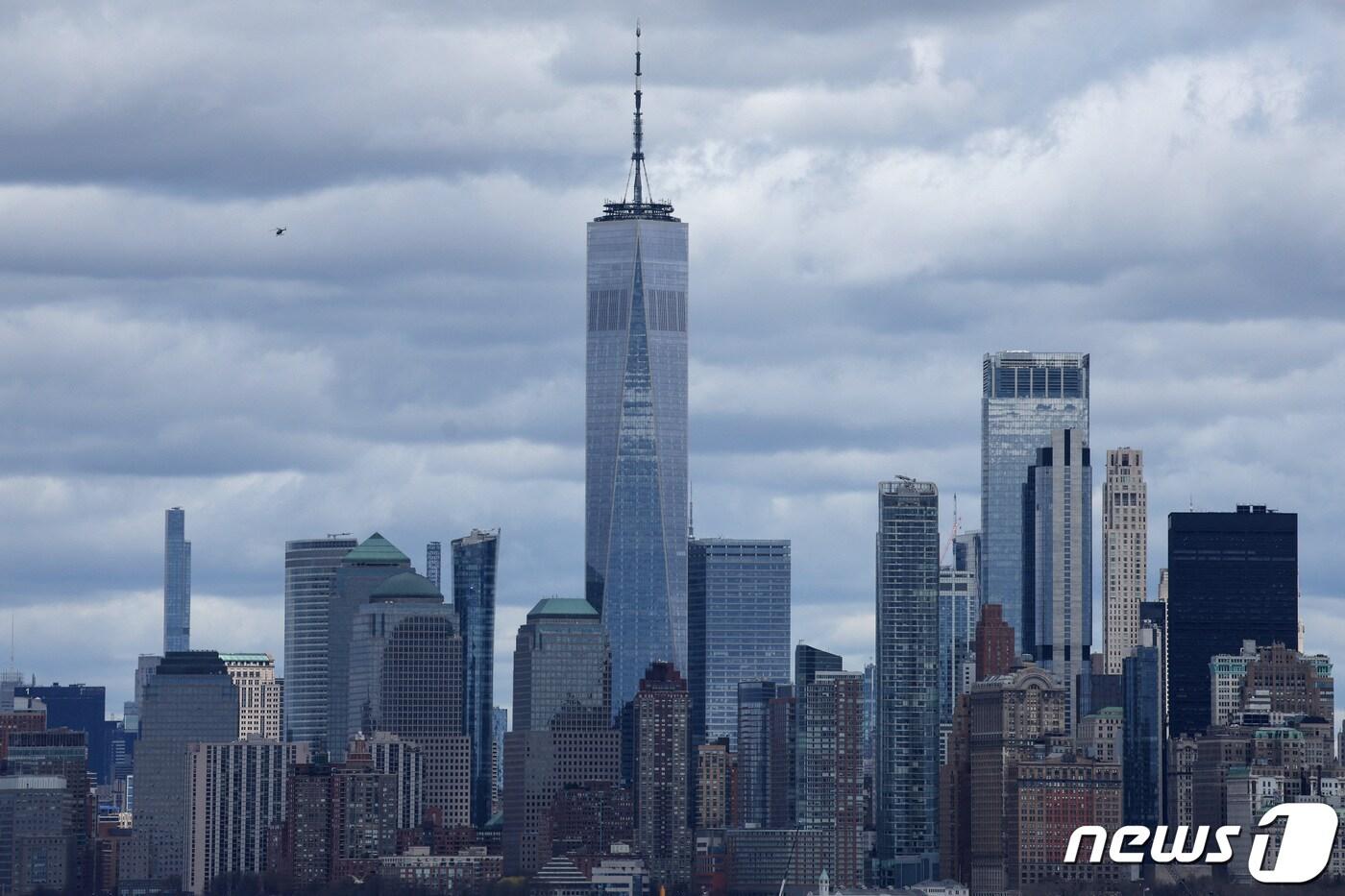 미국 뉴욕 맨해튼 도심  ⓒ 로이터=뉴스1 ⓒ News1 김성식 기자