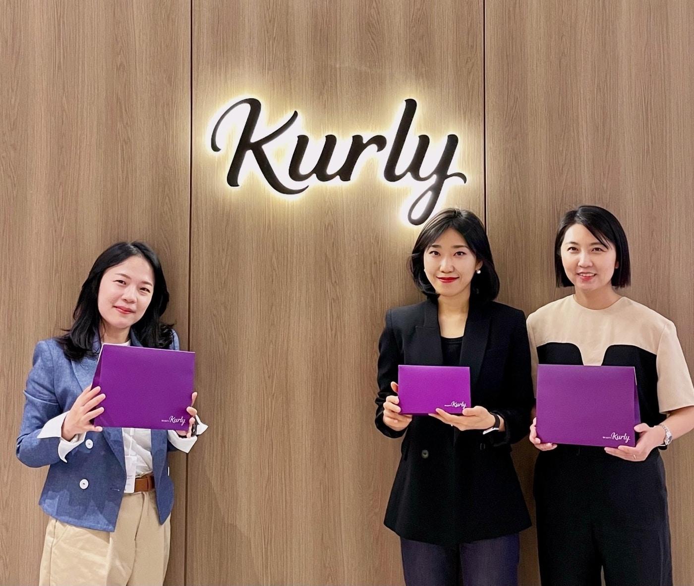 본문 이미지 - &#40;왼쪽부터&#41; 김새아 뷰티1팀장과 박미진 뷰티3팀장, 이기쁨 뷰티2팀장.&#40;컬리 제공&#41;