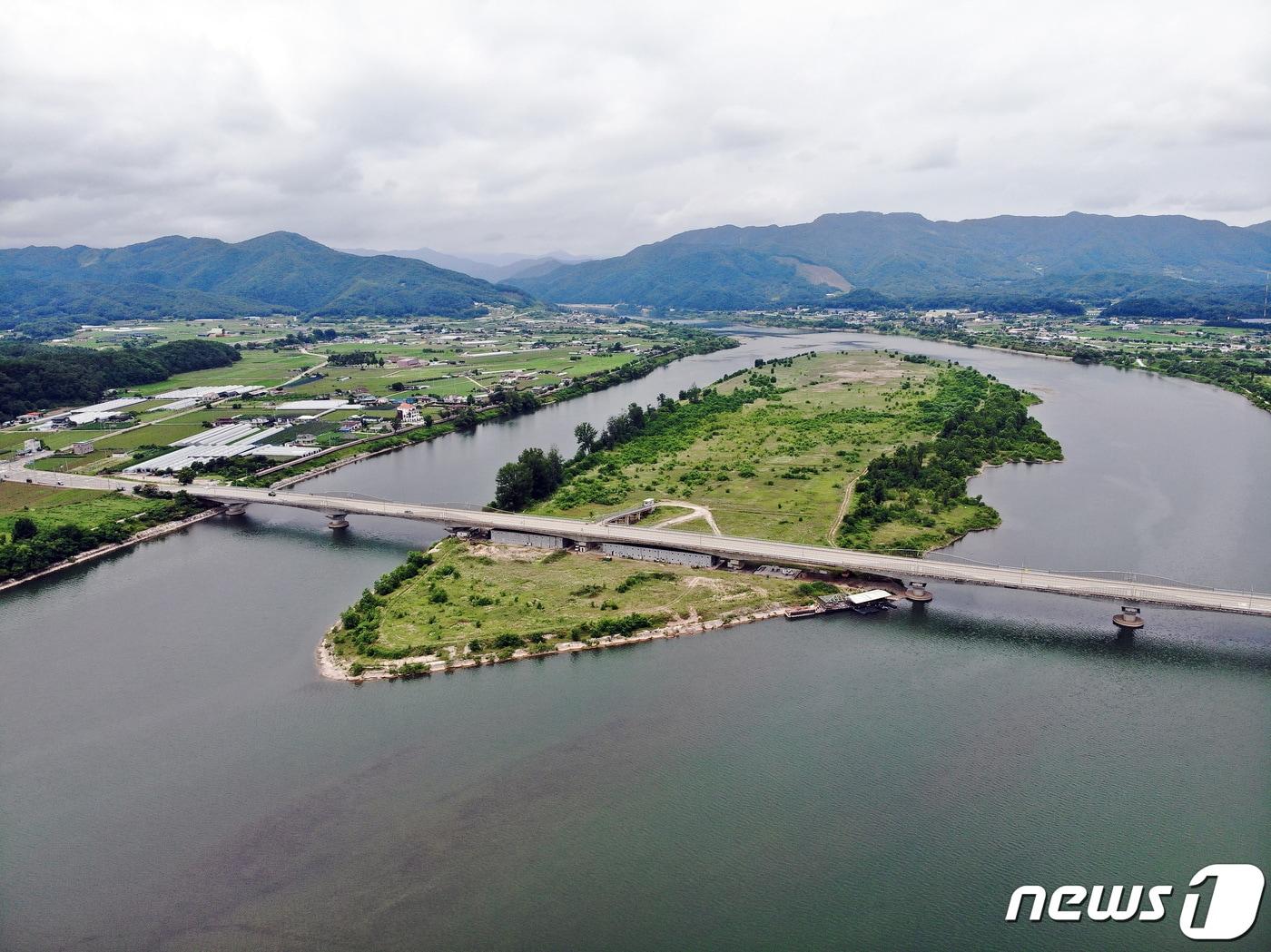 본문 이미지 - 강원 춘천 서면 신매리에 위치한 위도.(춘천시 제공)