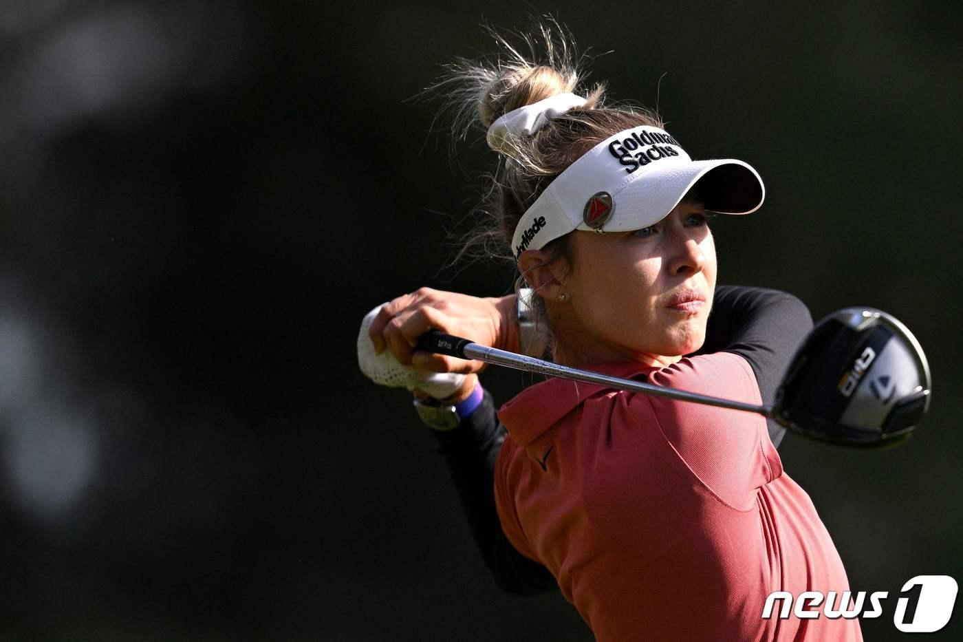 본문 이미지 - 넬리 코다(미국)가 LPGA투어 4개 대회 연속 우승을 기록했다. ⓒ AFP=뉴스1