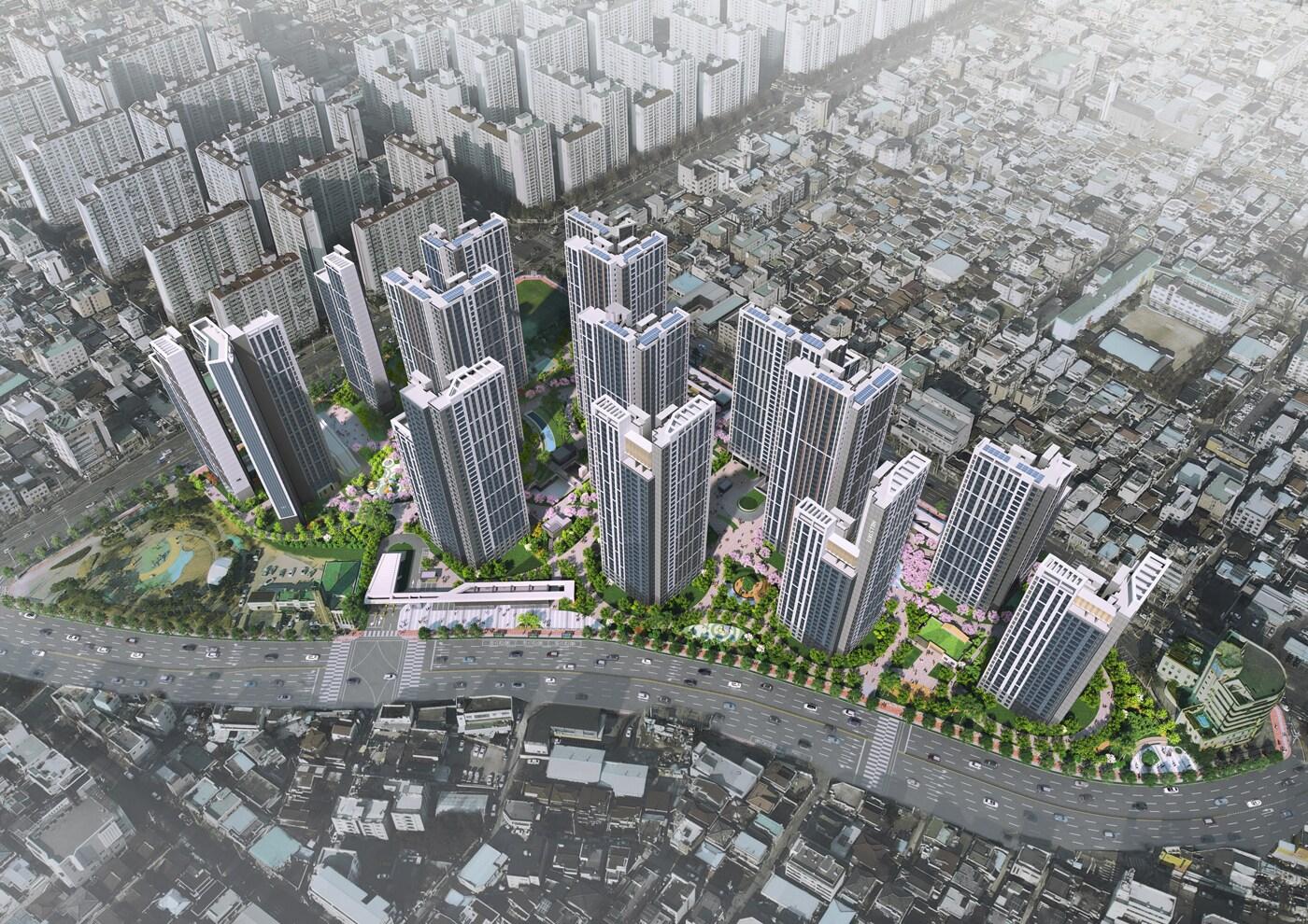 HS가장더퍼스트 조감도(현대건설 제공)