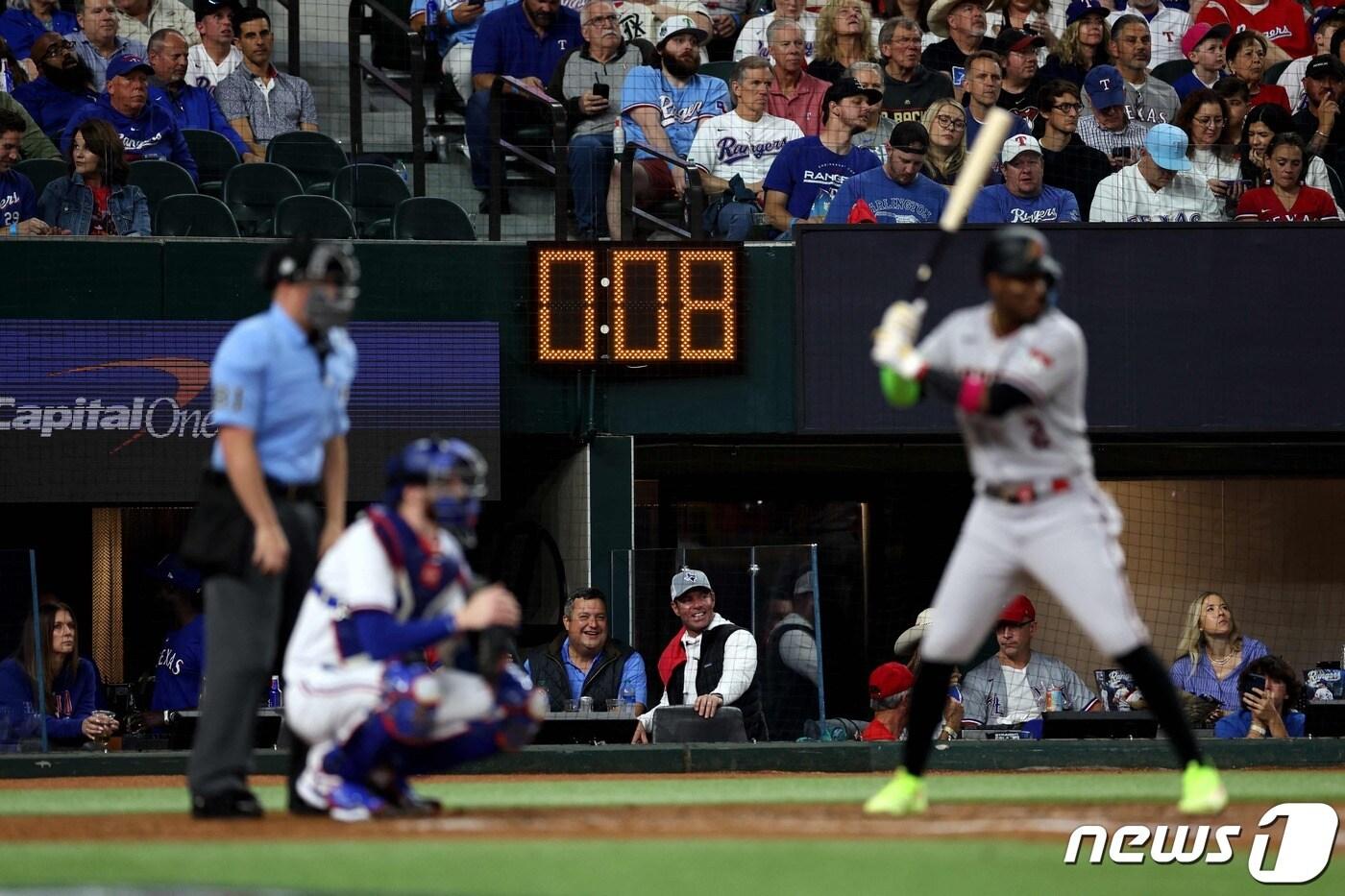 메이저리그는 2023시즌부터 피치 클락 규정을 도입했다. ⓒ AFP=뉴스1