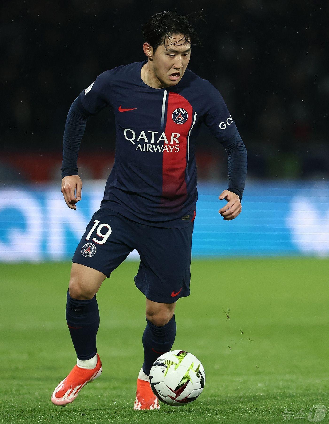 본문 이미지 - 파리 생제르맹(PSG)의 이강인. ⓒ AFP=뉴스1