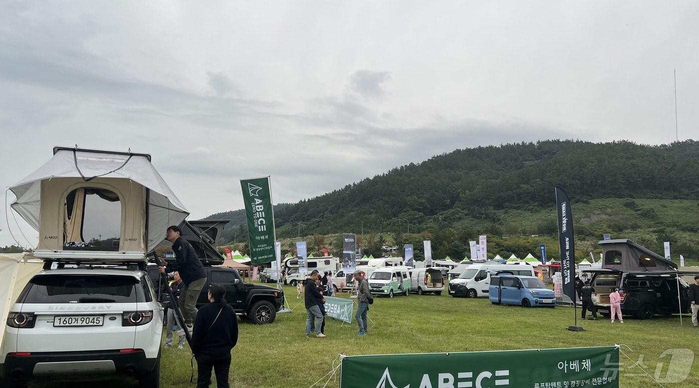 2023년 진행된 전남 캠핑관광 박람회.(전남도 제공) 2024.5.11/뉴스1