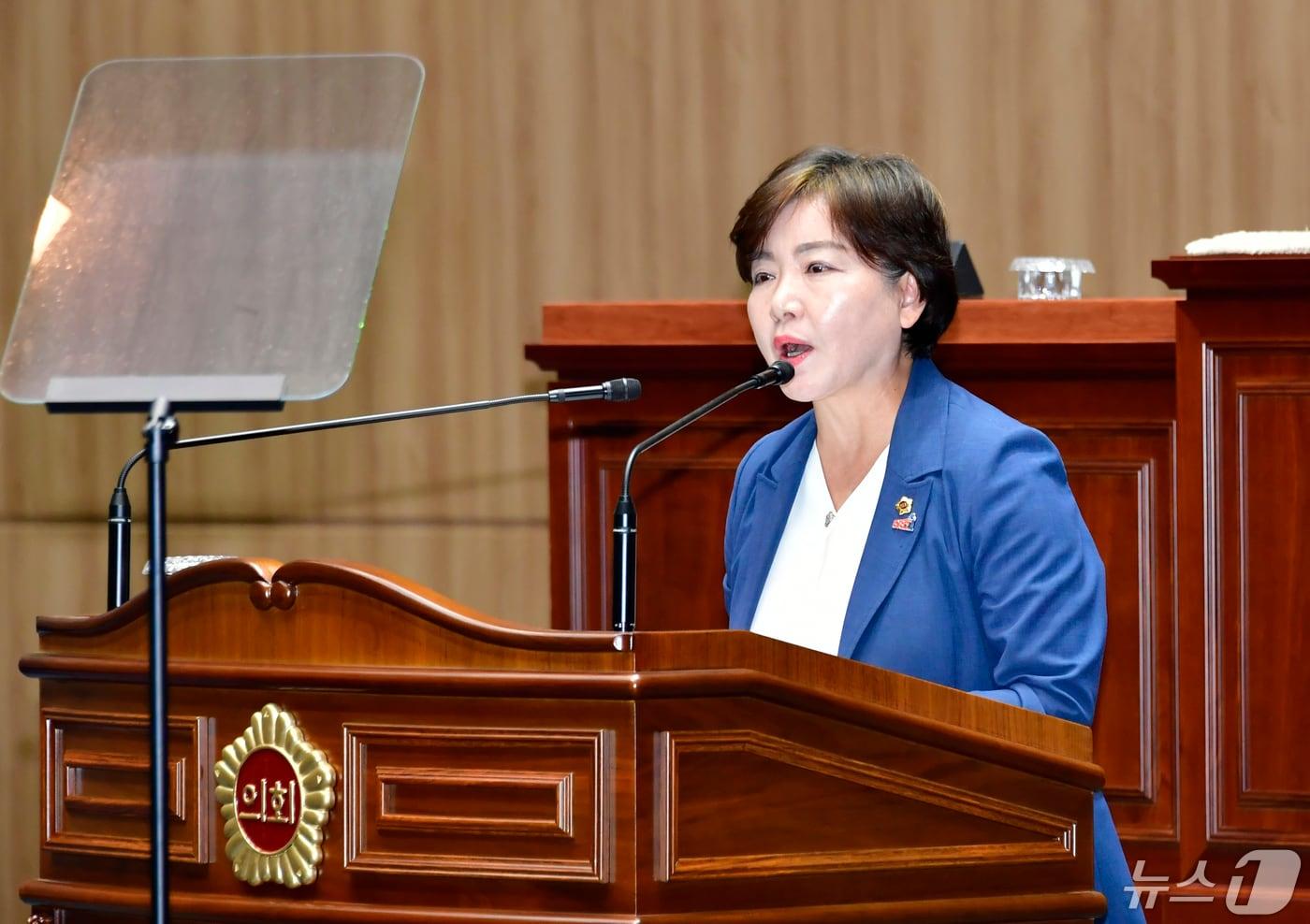 박미정 광주시의원.&#40;광주시의회 제공. 재판매 및 DB 금지&#41;/뉴스1 