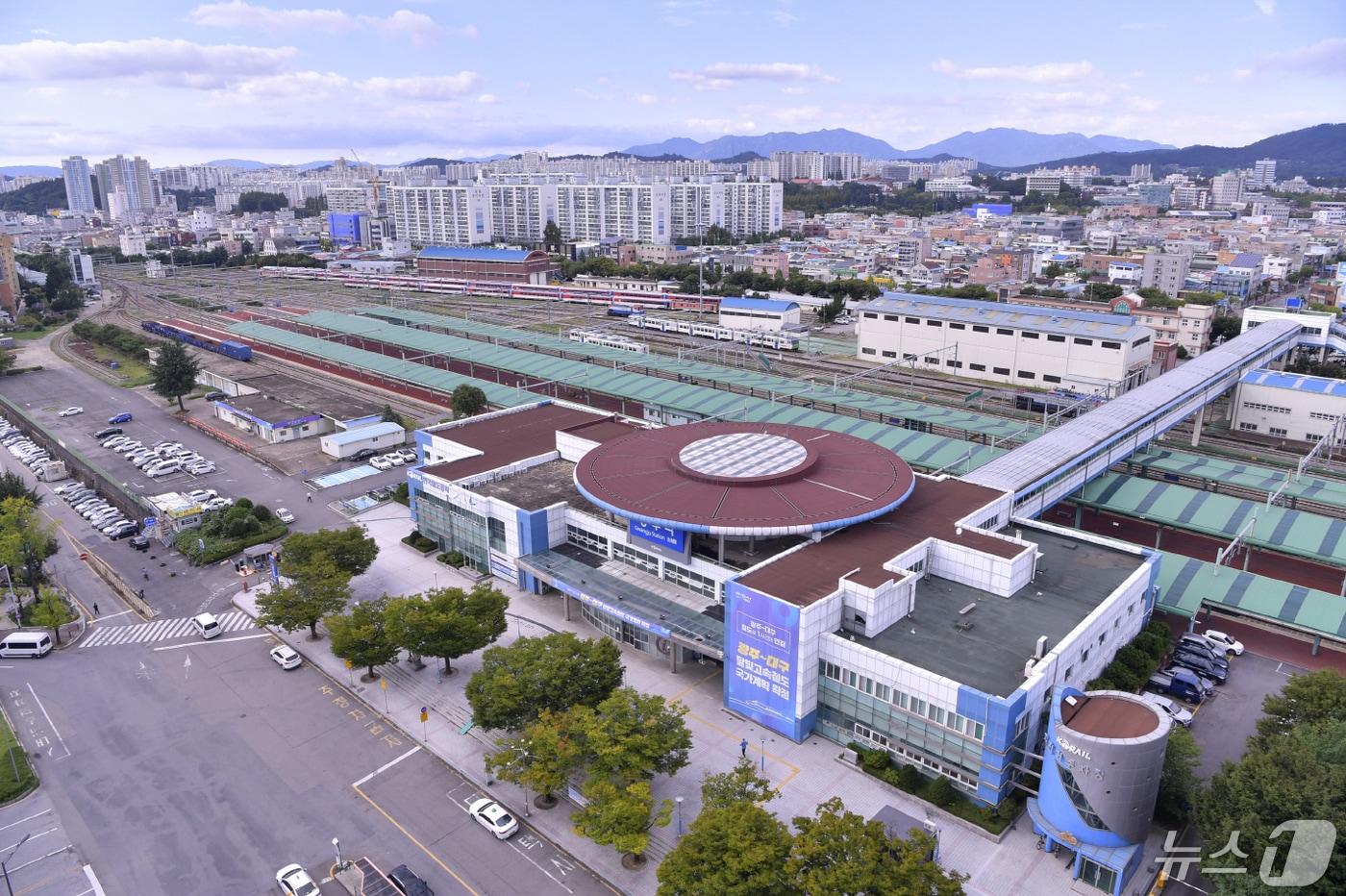 본문 이미지 -  광주역 전경. 뉴스1 DB