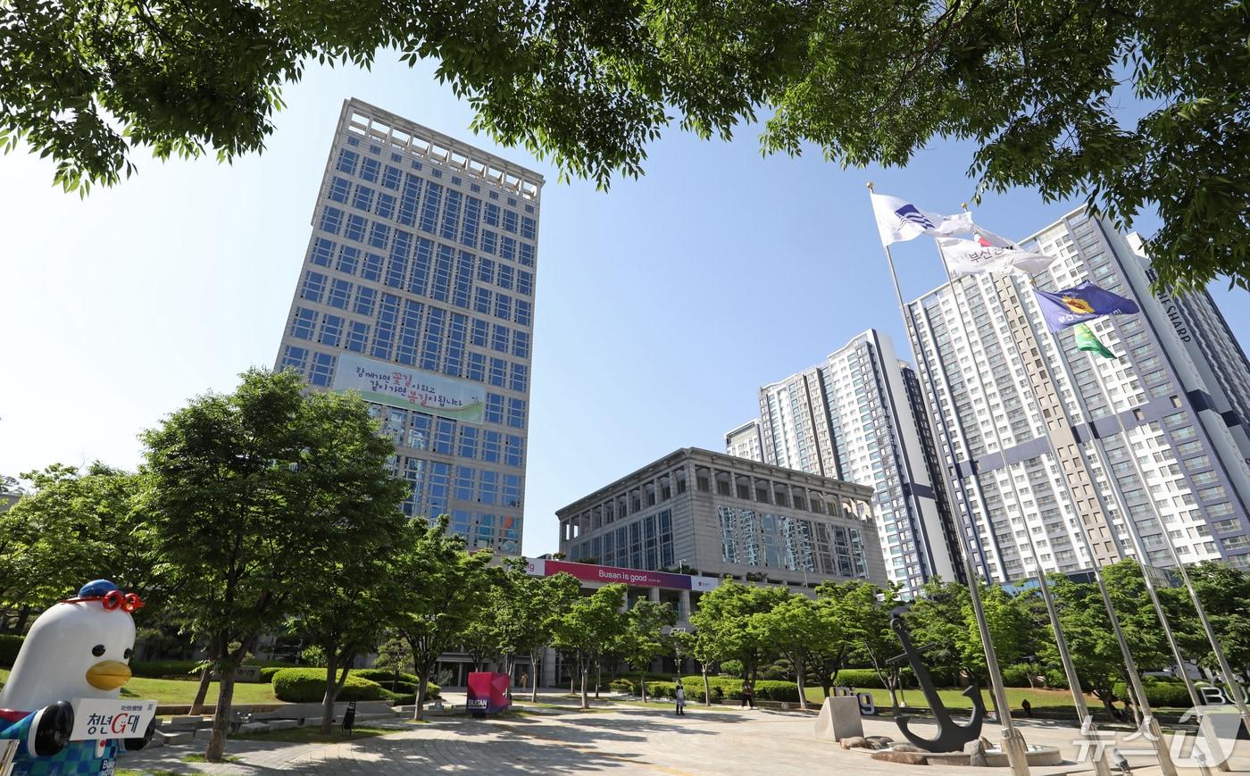 본문 이미지 - 부산시청 전경 ⓒ 뉴스1 윤일지 기자