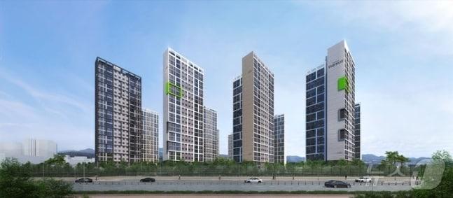 본문 이미지 -  오산세교 한신더휴 투시도