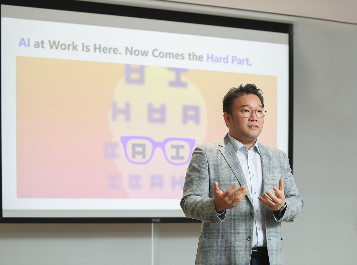 본문 이미지 - 조원우 한국마이크로소프트 대표 (한국마이크로소프트 제공) 2024.05.14 /뉴스1