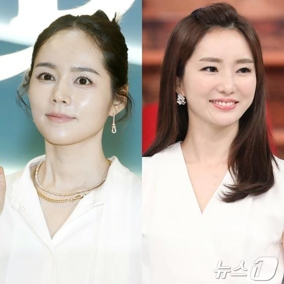 본문 이미지 - 한가인(왼쪽)과 조수빈 / 뉴스1