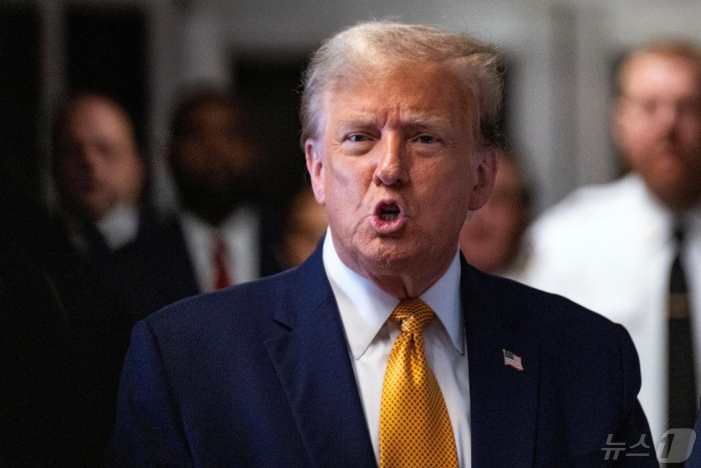 도널드 트럼프 미국 대통령. ⓒ 로이터=뉴스1 