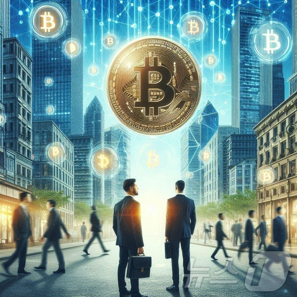 본문 이미지 - 마이크로소프트 코파일럿을 통해 만든 비트코인 생태계 이미지.