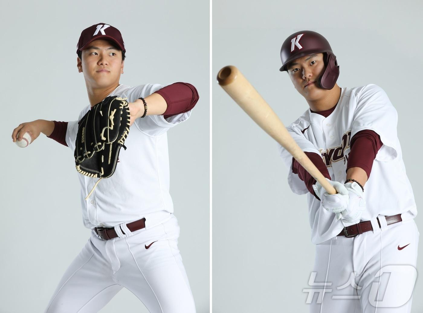 본문 이미지 - 투타 겸업을 꿈꿨던 김건희가 타자에만 집중하기로 했다. (키움 제공)