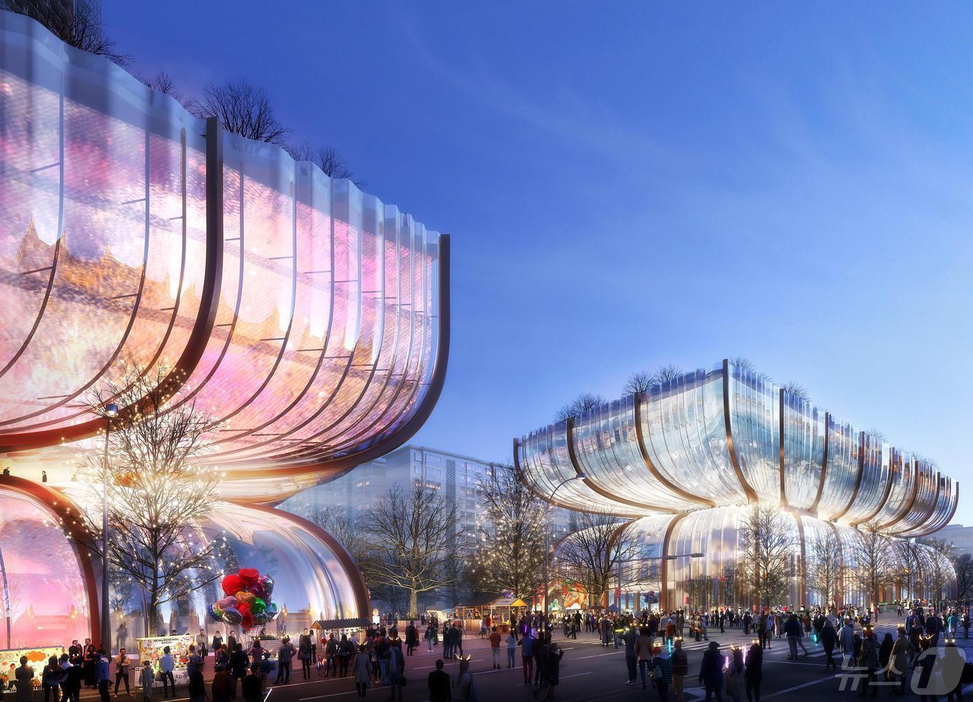 본문 이미지 -  '어 주얼 포 서울'(A jewel for seoul) 외관 (서울시 제공)