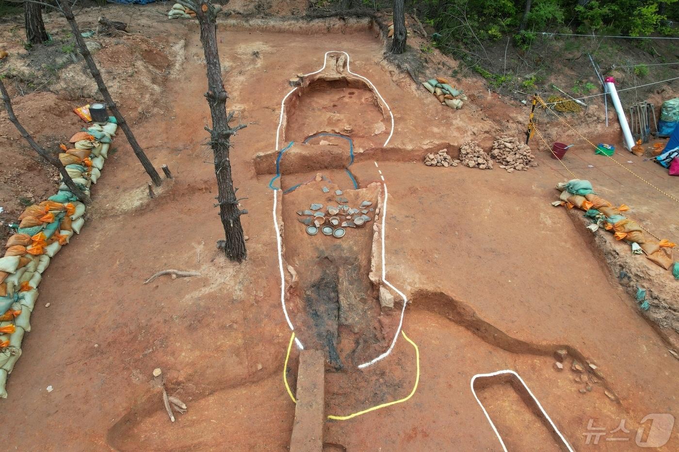 영암 마산리 서쪽 10호 가마 유물 (영암군 제공)/뉴스1 