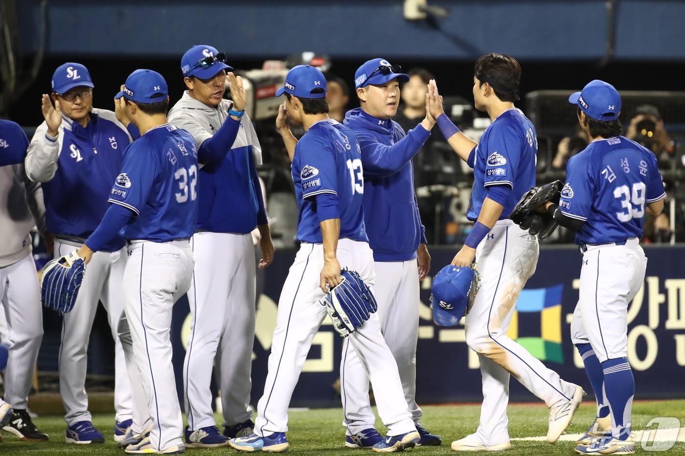 두산 베어스에 유독 강한 면모를 보이는 삼성 라이온즈. / 뉴스1 DB ⓒ News1 이광호 기자