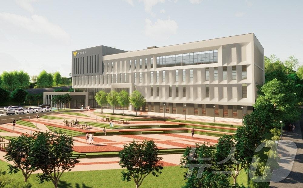 본문 이미지 - 계룡경찰서 조감도. /뉴스1