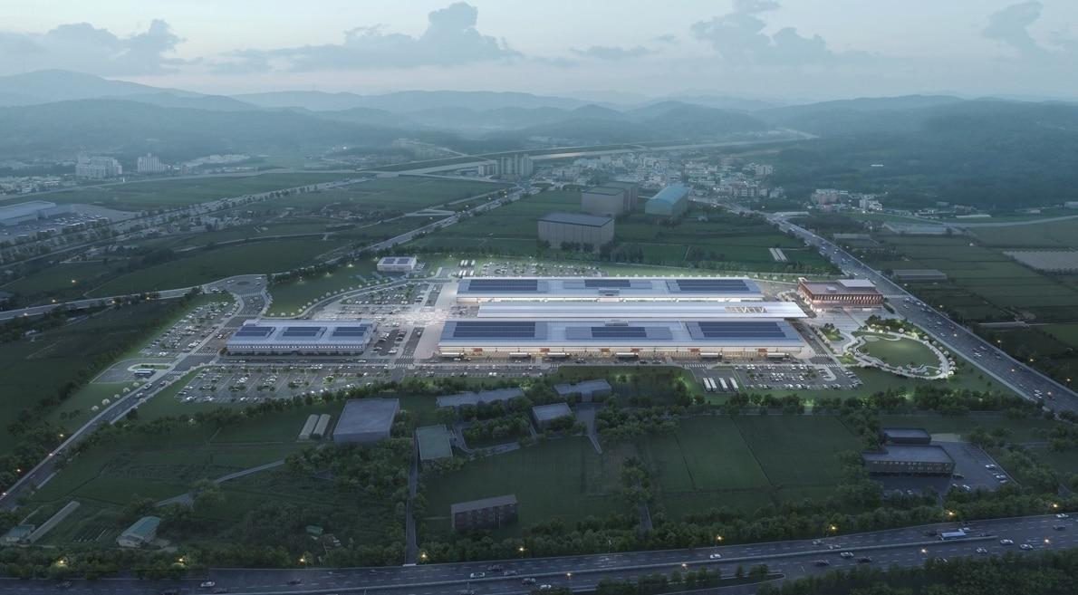 본문 이미지 - 청주시 농수산물도매시장 현대화 사업 조감도.