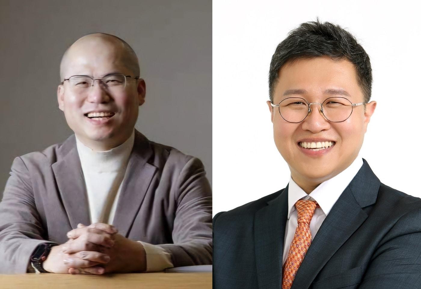 (왼쪽부터)곽대중 개혁신당 당대표 비서실장, 김성열 수석대변인 (개혁신당 제공)