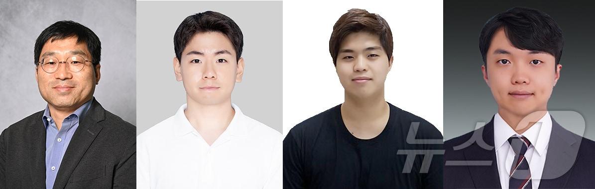 본문 이미지 - 박찬호 교수, 석박사통합과정 조영인 학생, 김종경 박사, 김동희 석사(왼쪽부터)(지스트 제공)/뉴스1 
