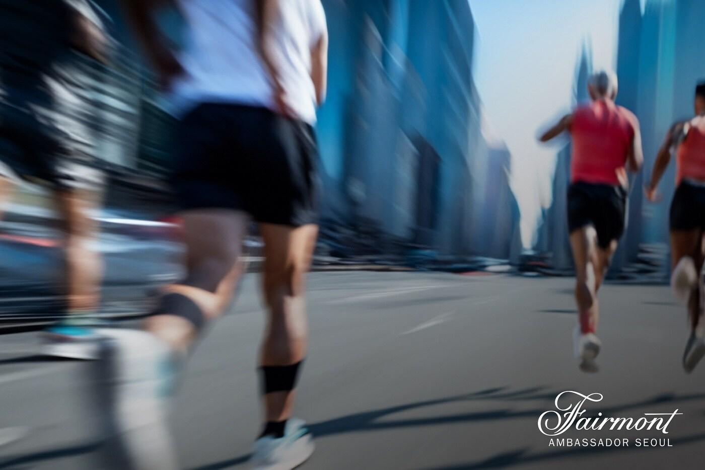 페어몬트 앰배서더 서울의 '러닝 투게더 패키지' 이미지.(페어몬트 앰배서더 서울 제공)