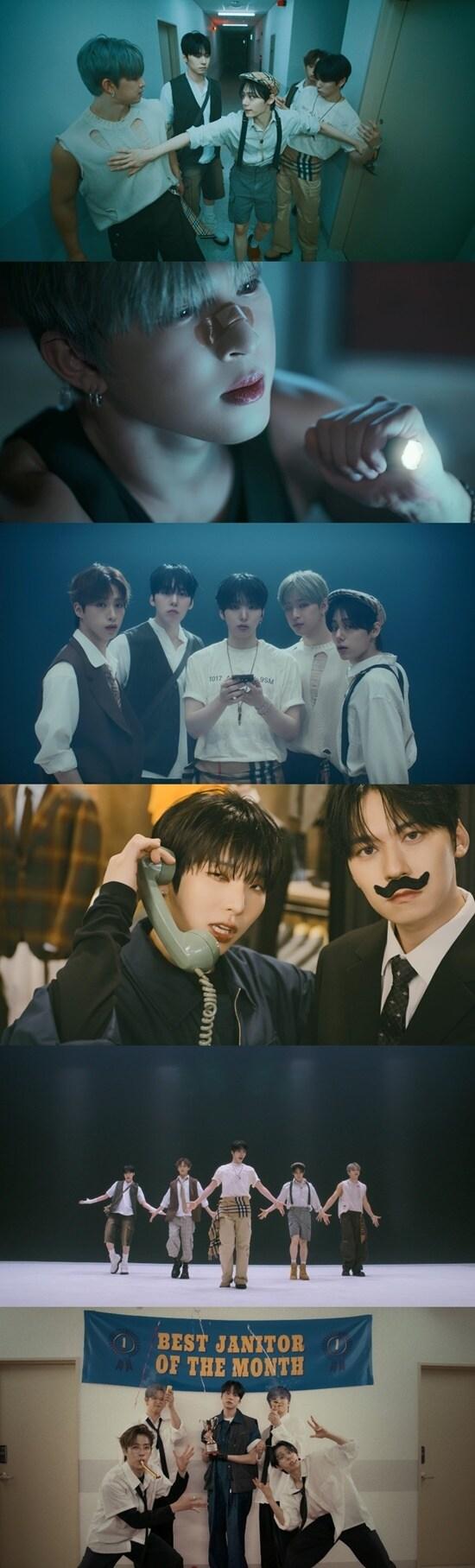 본문 이미지 - 원어스 '나우' 뮤직비디오 캡처